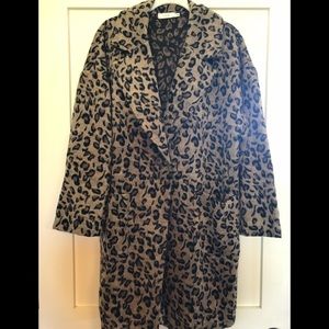 LUSH leopard print coat. NEW!